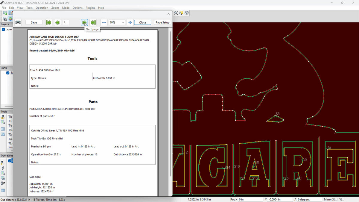 Kids Building Blocks Daycare Sign vector paths in design software (photo 6)