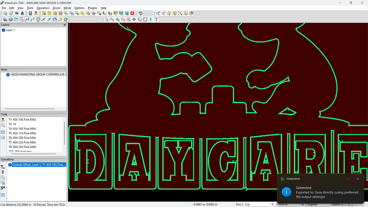 Kids Building Blocks Daycare Sign vector paths in design software (photo 5)