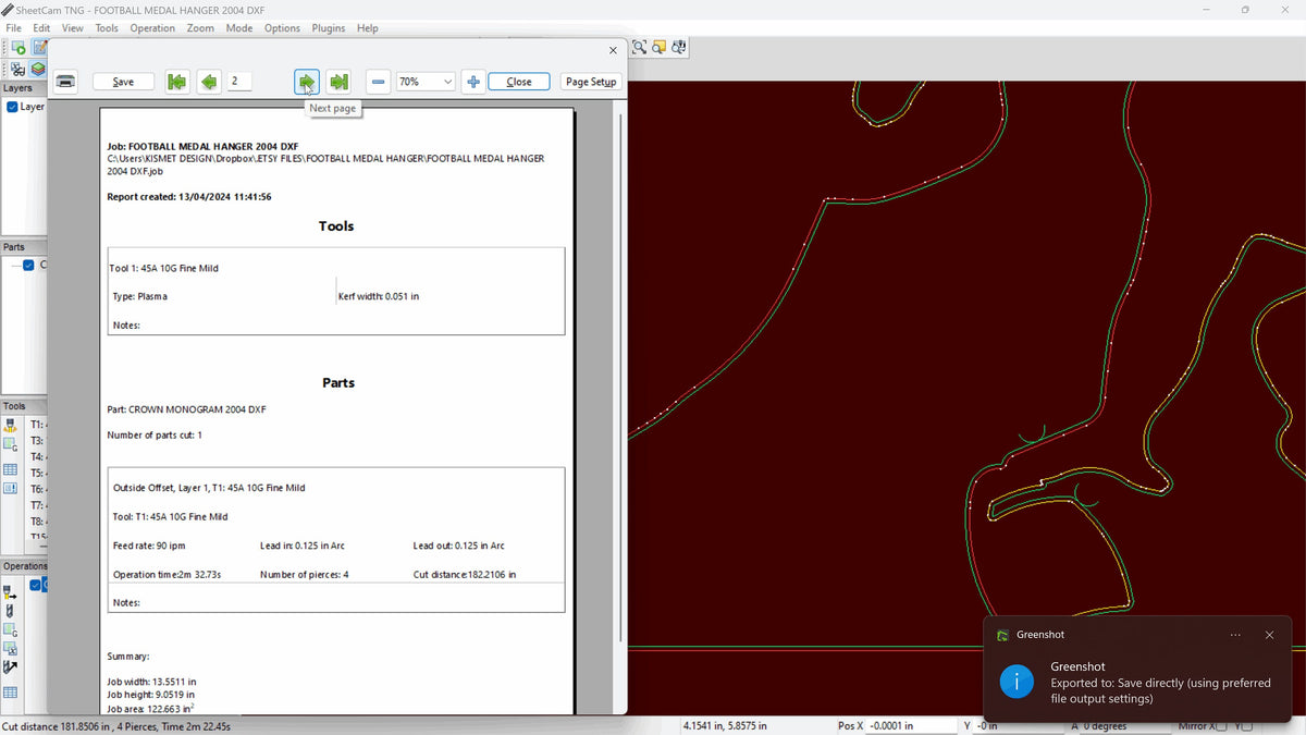 Football Medal Hanger, Action Players vector paths in design software (photo 8)