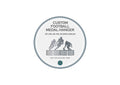 Football Medal Hanger, Action Players DXF/SVG design preview with file details