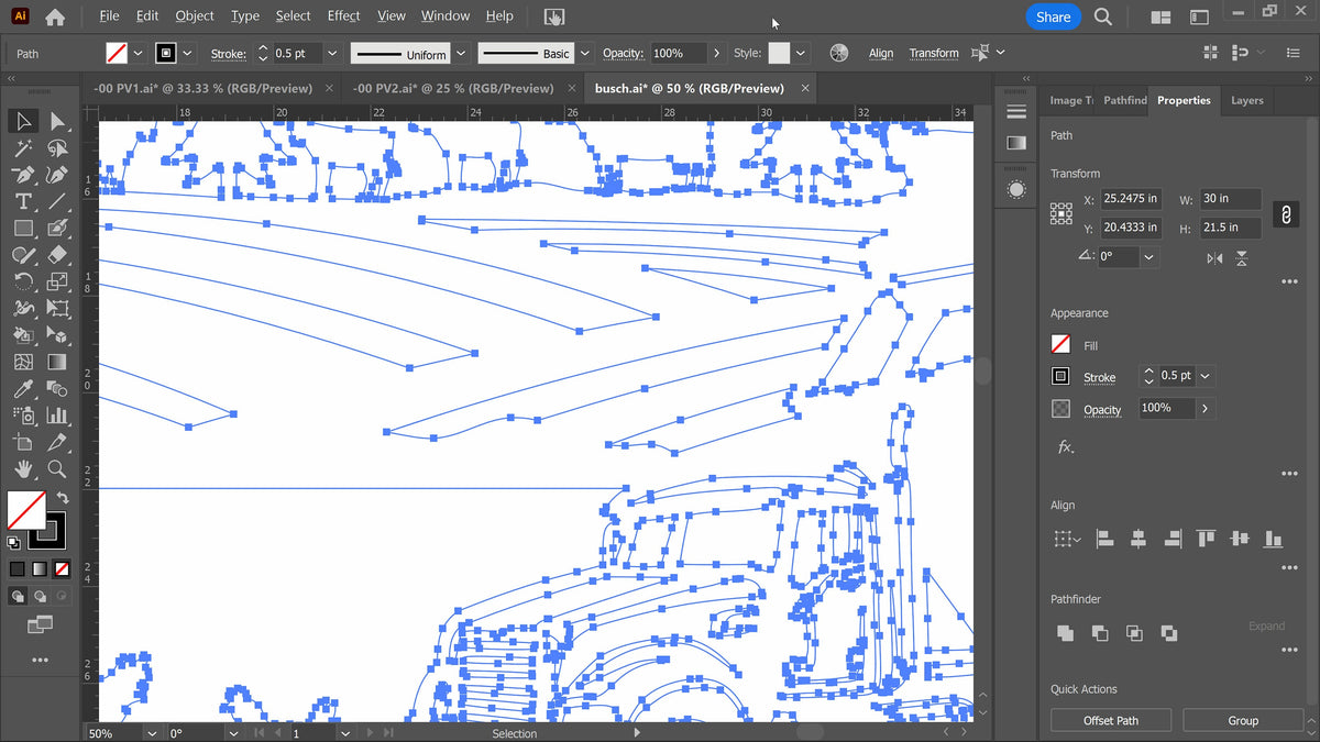 Personalized Dump Truck Farm Sign vector paths in design software (photo 7)