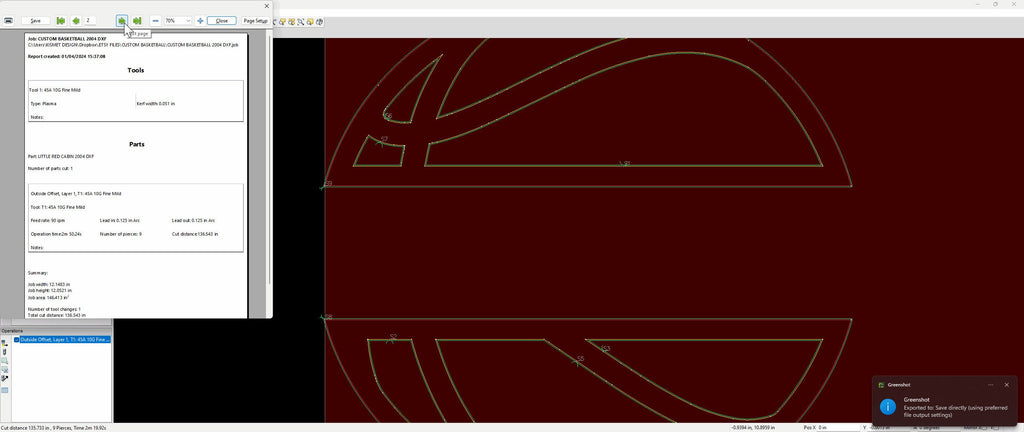Personalized Basketball Sign vector paths in design software (photo 5)