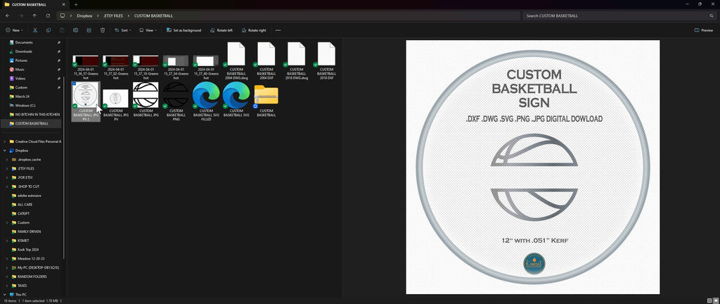 Personalized Basketball Sign vector paths in design software