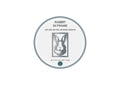 Rabbit Portrait Frame DXF/SVG design preview with file details