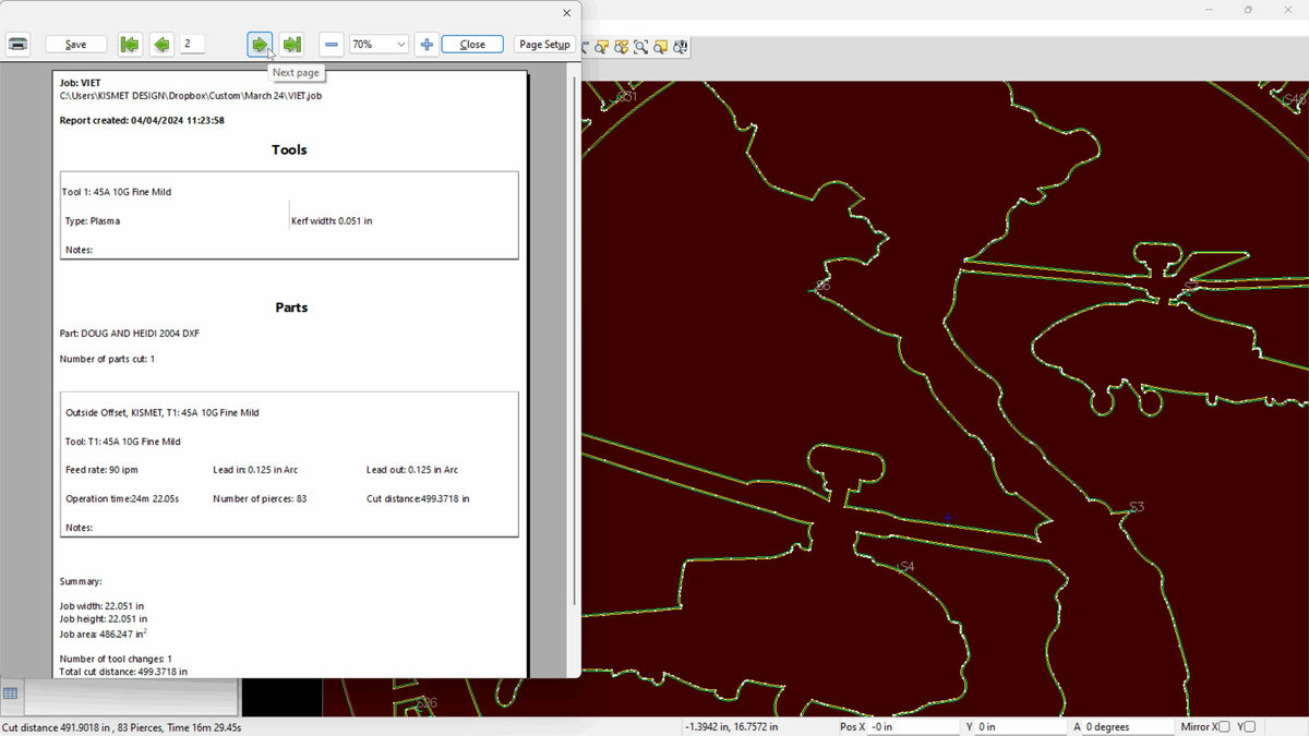 Vietnam Some Gave All Memorial vector paths in design software (photo 8)