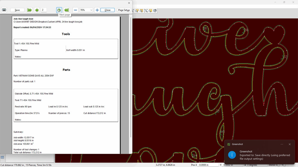 Live Laugh Love Script Sign vector paths in design software (photo 5)