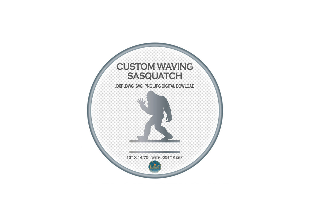 Bigfoot Bundle DXF/SVG design preview with file details (photo 6)