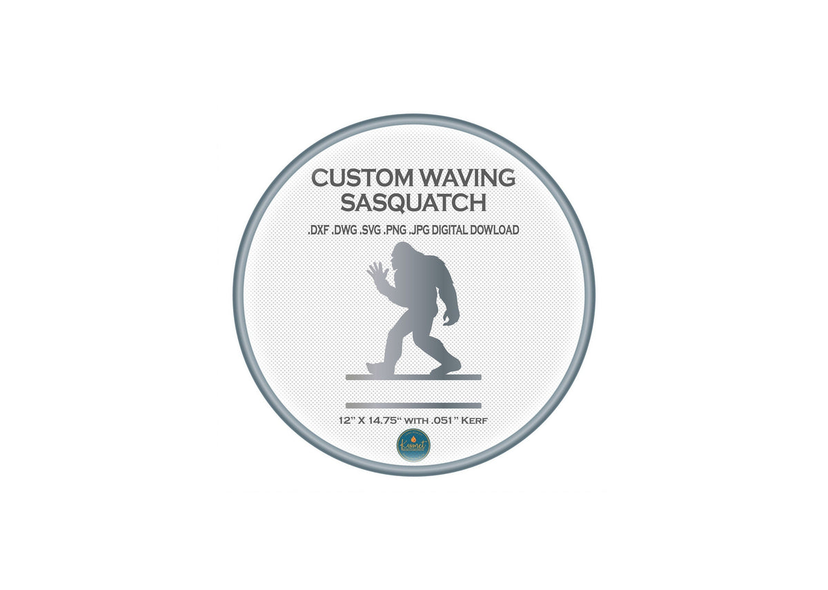Bigfoot Bundle DXF/SVG design preview with file details (photo 6)