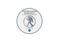 Waving Sasquatch Circle Sign DXF/SVG design preview with file details