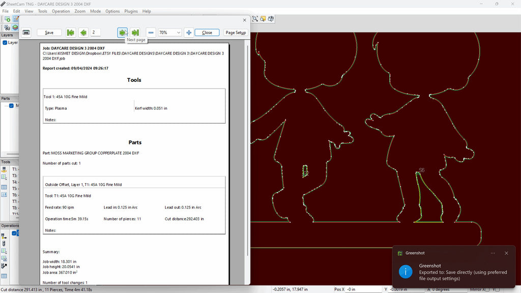 Three Kids Holding Hands Daycare Name Sign vector paths in design software (photo 6)