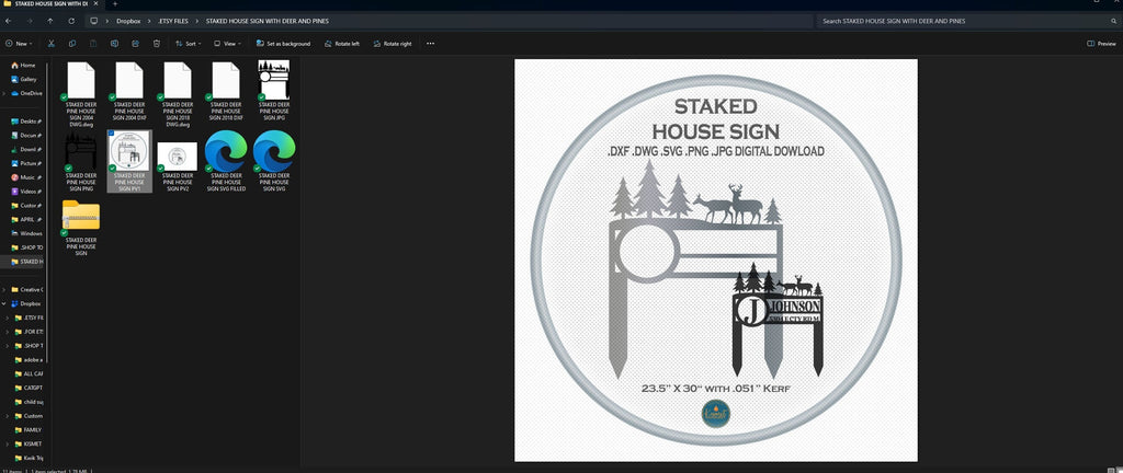 Staked Address Sign vector paths in design software