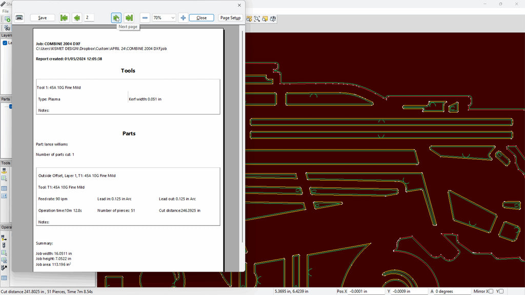 Combine and Tractor Sign vector paths in design software (photo 6)