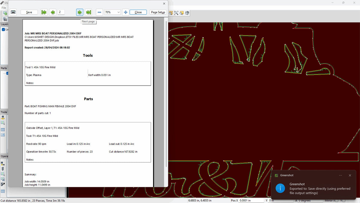 Mr and Mrs Wedding Sign vector paths in design software (photo 7)