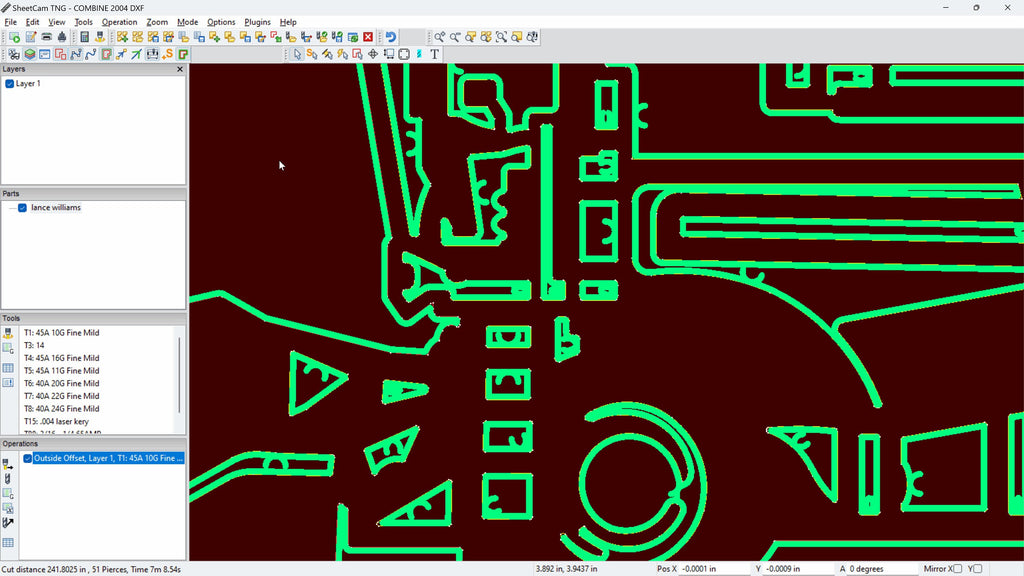 Combine and Tractor Sign vector paths in design software (photo 5)