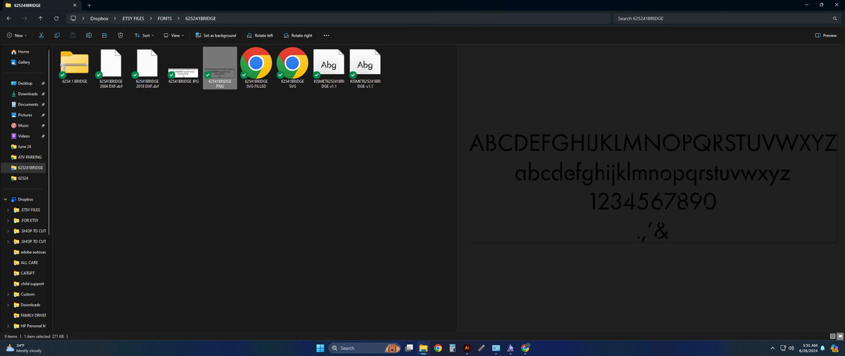 Thin Sans Bridged Stencil Font vector paths in design software