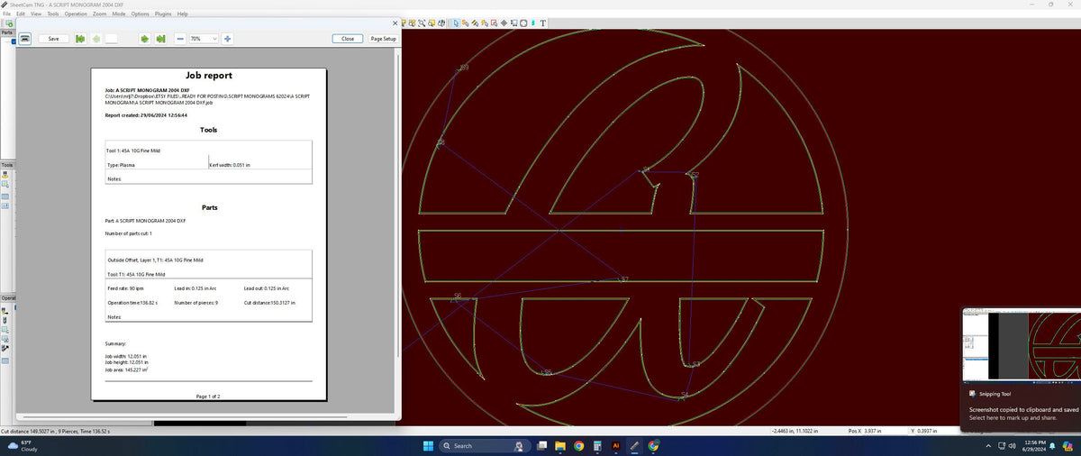 Split Letter A Script Monogram vector paths in design software (photo 7)