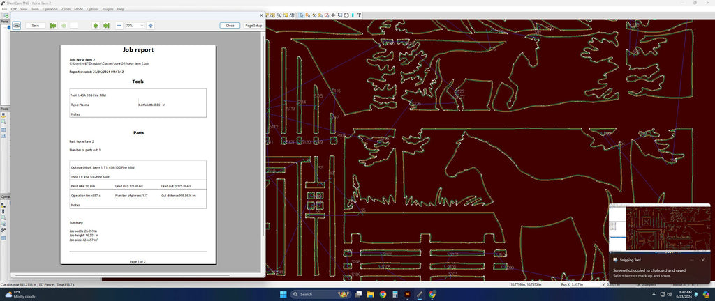 Horse Farm Sign vector paths in design software (photo 6)