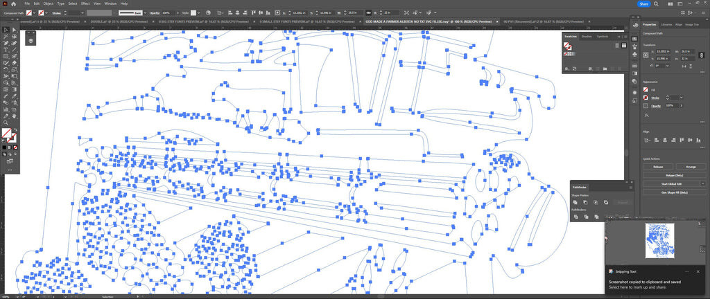 Alberta Farm Scene Sign, No Lettering vector paths in design software (photo 6)