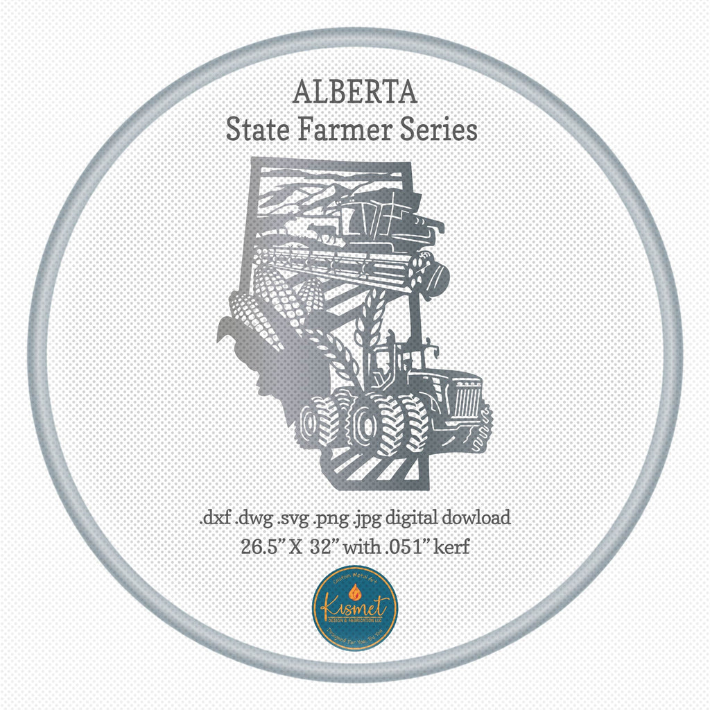 Alberta Farm Signs, Set of 2 DXF/SVG design preview with file details (photo 7)
