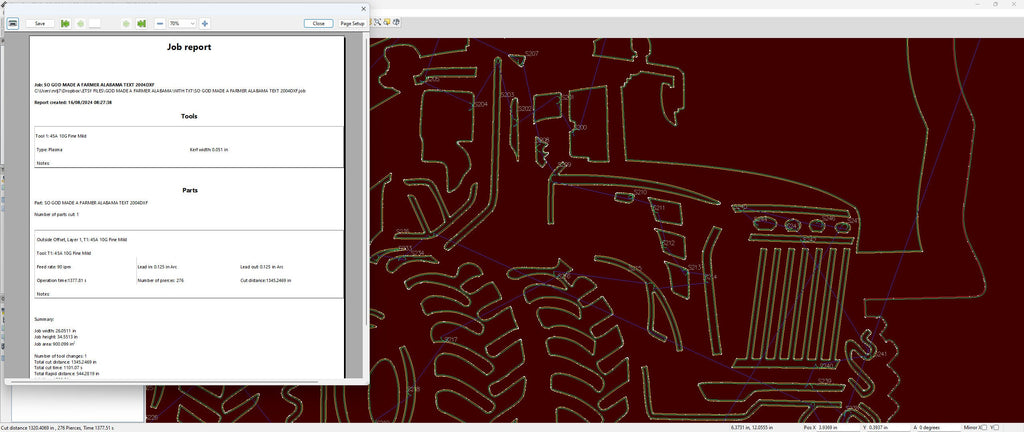 Alabama Farm Signs, Set of 2 vector paths in design software (photo 6)
