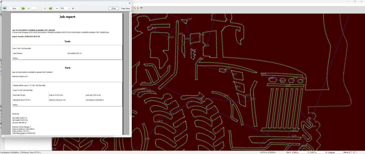 Alabama Farm Signs, Set of 2 vector paths in design software (photo 6)