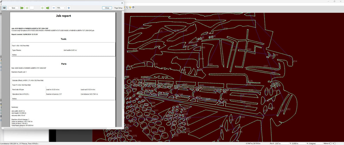 Alberta So God Made a Farmer Sign vector paths in design software (photo 6)