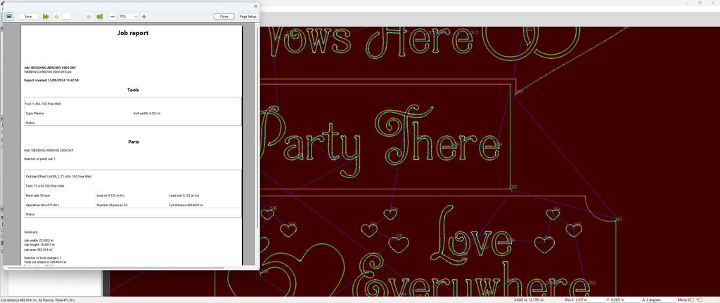 Wedding Direction Arrow Signs vector paths in design software (photo 8)