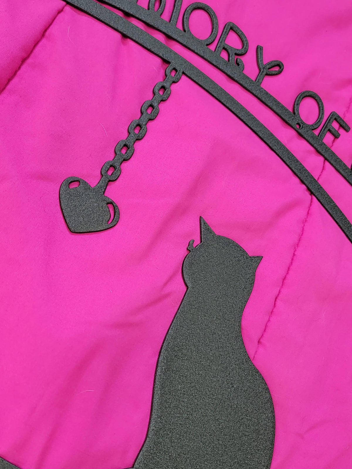 Cat Memorial Oval finished metal example (photo 6)