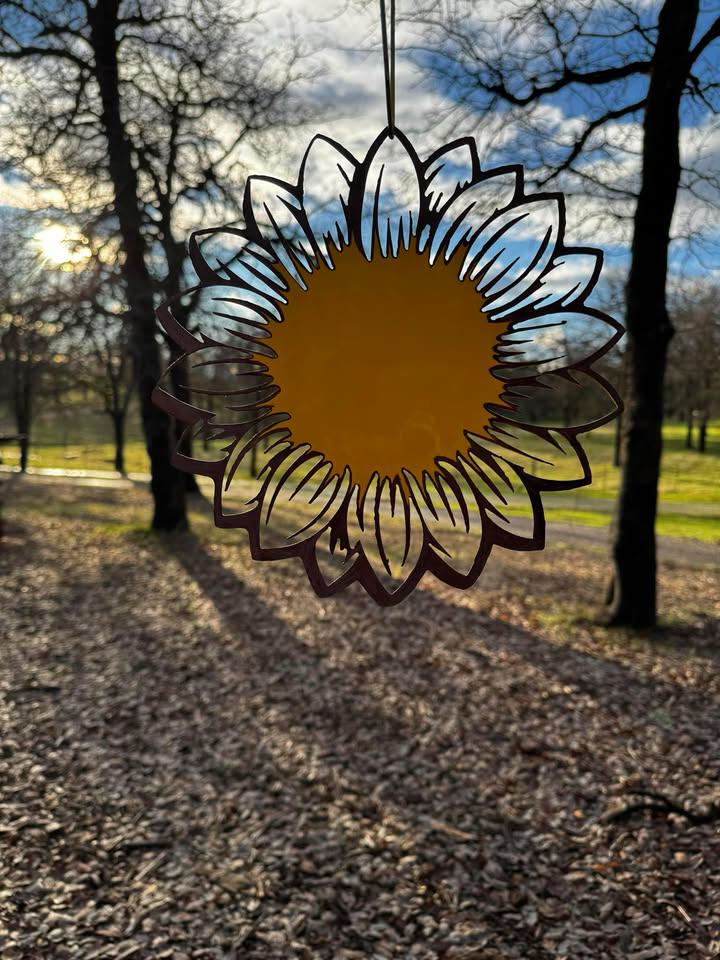 Sunflower Bloom finished metal example (photo 8)