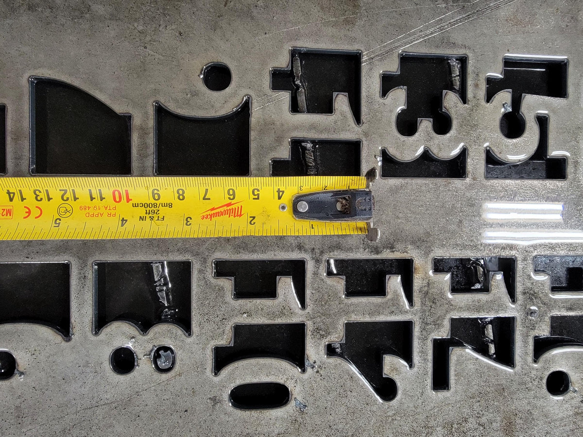 Snow Gauge Measuring Stake finished metal example (photo 2)