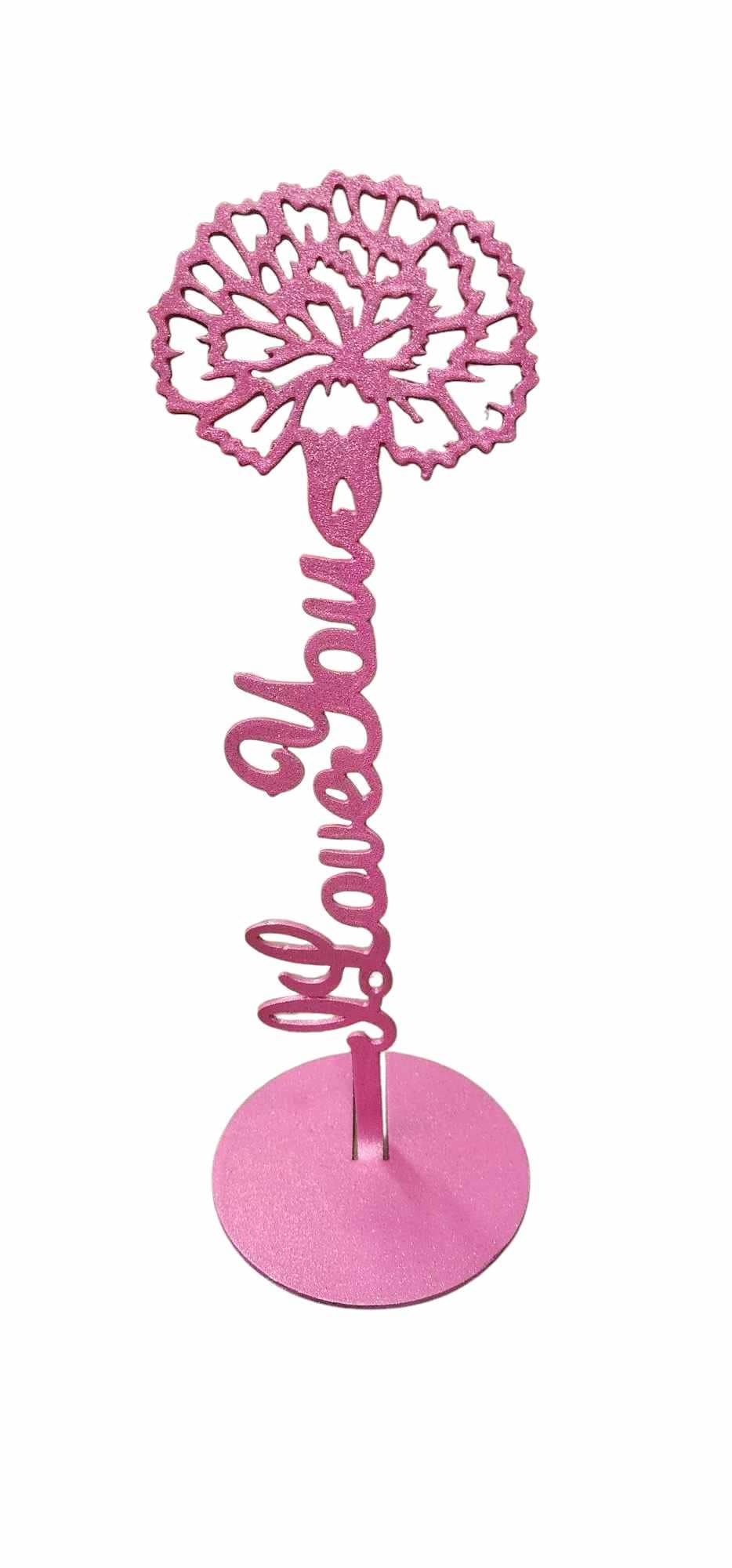 I Love You Flower Stands, Set of 4 finished metal example (photo 9)