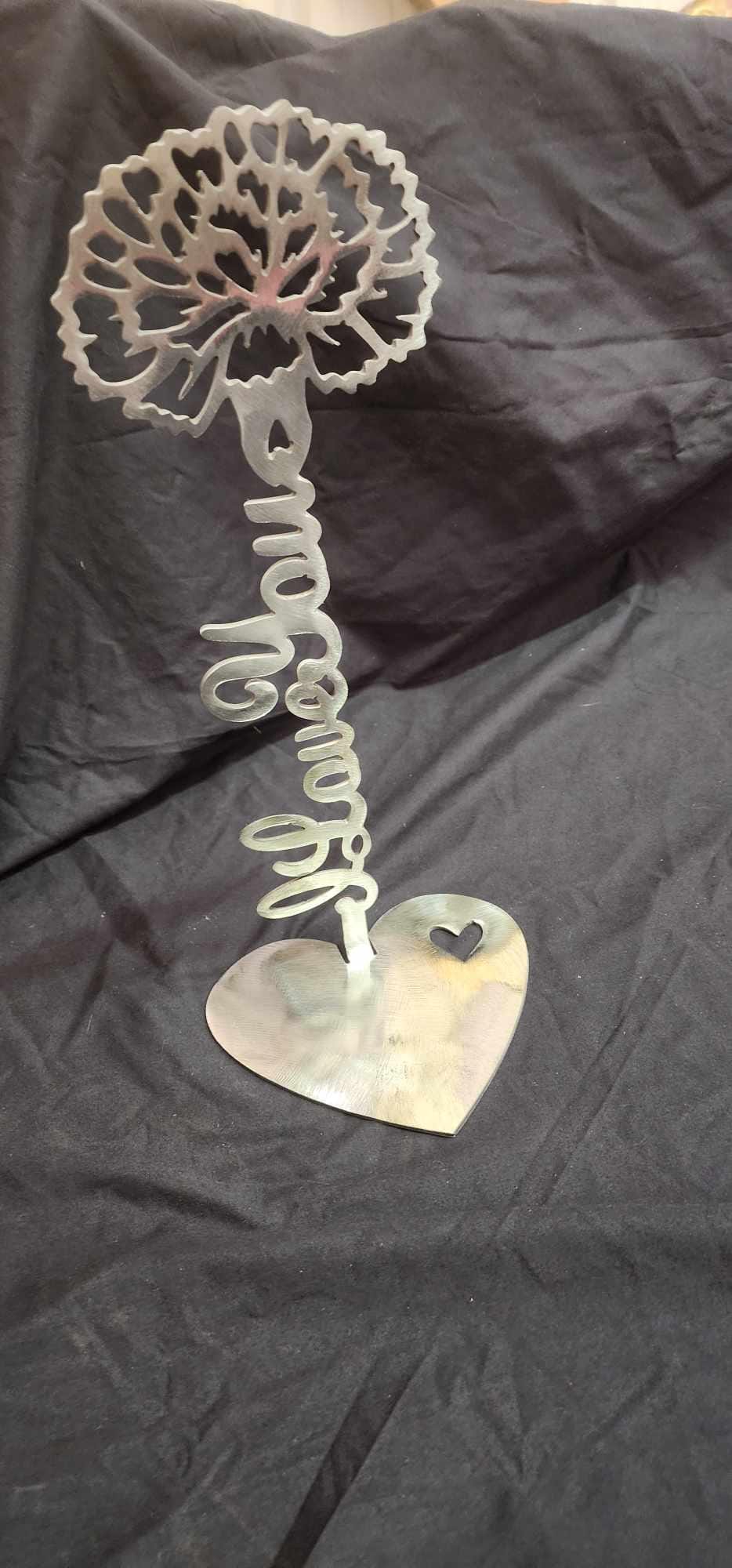 I Love You Flower Stands, Set of 5 finished metal example (photo 7)