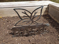 Basil Garden Stake finished metal example