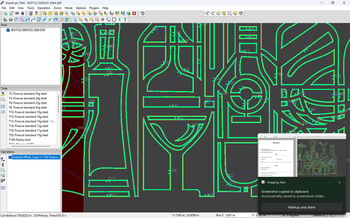 Liquor Bottles Personalized Bar Sign vector paths in design software (photo 8)