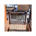American Flag Eagle Railing Panel finished metal example