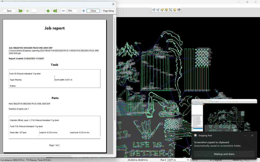 Drop Out Negative Design Pack vector paths in design software