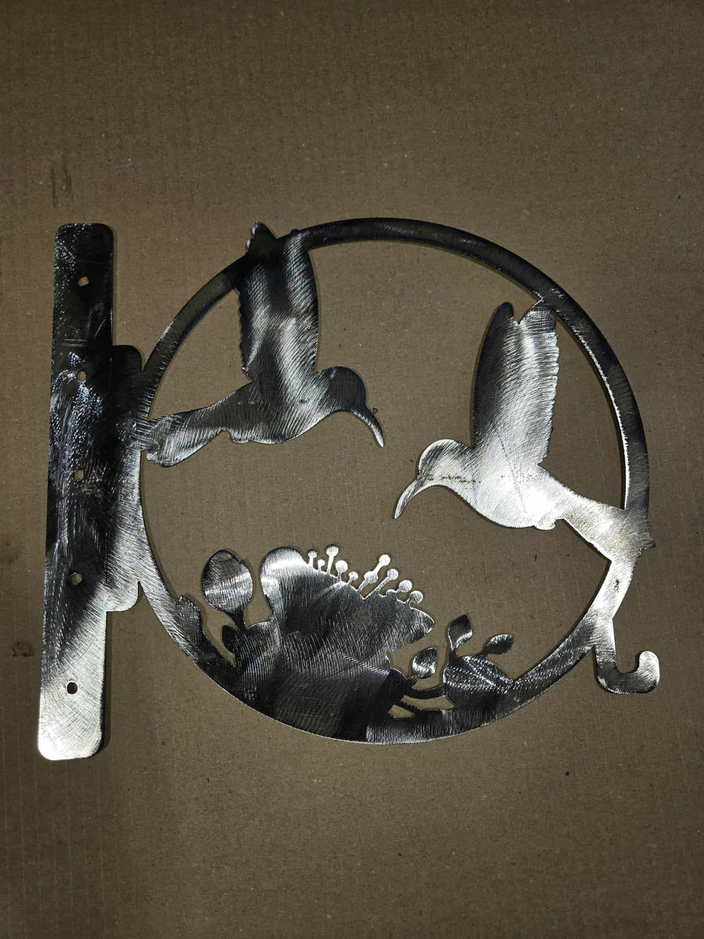 Hummingbird Feeder Hanger finished metal example (photo 7)