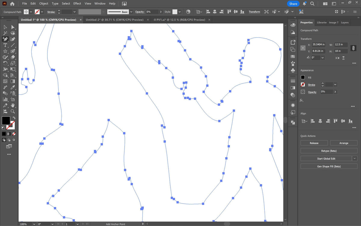 Legendary Dad Bigfoot and Son Sign vector paths in design software (photo 4)