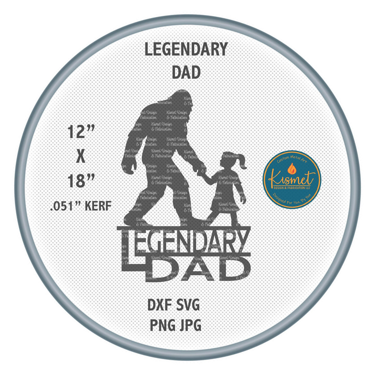Bigfoot Bundle DXF/SVG design preview with file details (photo 10)