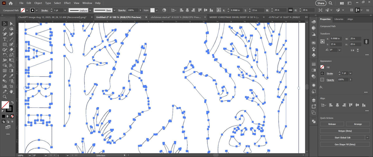 Beware Bigfoot Sign vector paths in design software (photo 9)