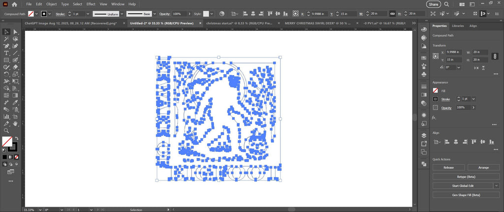 Beware Bigfoot Sign vector paths in design software (photo 8)