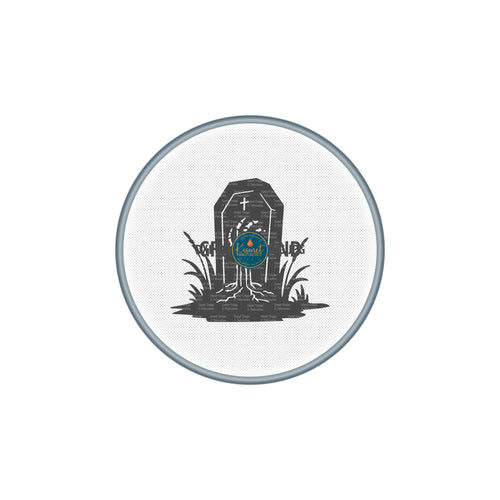 Skeleton Hand Headstone DXF/SVG design preview with file details (photo 2)