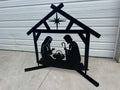 Away in a Manger Nativity finished metal example