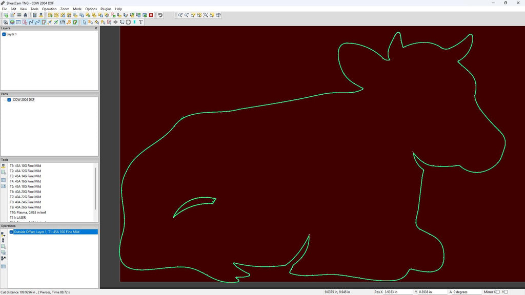 Nativity Animals Set vector paths in design software (photo 7)