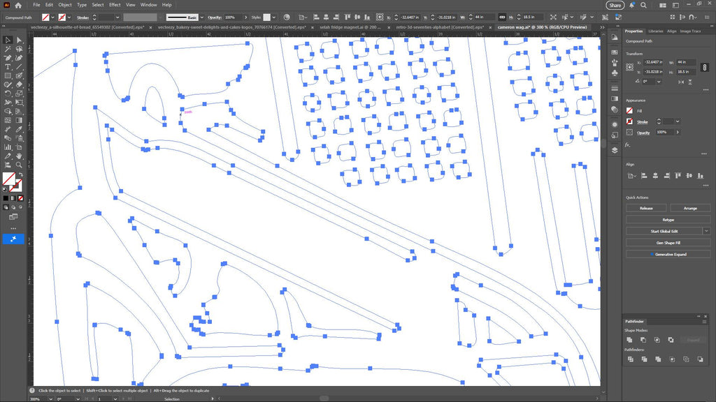 Skid Steer Cattle Farm Sign vector paths in design software