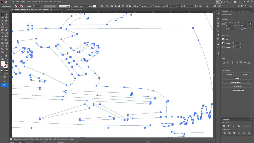 Personalized Speedboat Lake Sign vector paths in design software (photo 10)