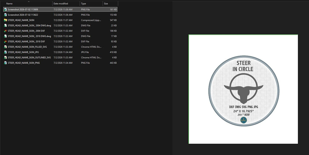 Steer Head Circle Sign vector paths in design software