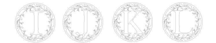 A–Z Vine Letter Monograms artwork preview (photo 10)